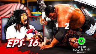 WWE 2K22 MyRISE 16  EXTREME IRON MAN MATCH VS KEITH LEE  StaxMontana [upl. by Cressida]