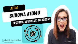 Budowa atomu  protony elektrony neutrony szkoła podstawowa [upl. by Quinton212]