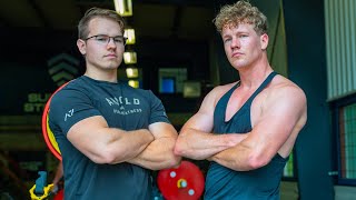 ZWAARSTE Powerlifting Training met Daniel Weyers [upl. by Eyks]