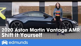 2020 Aston Martin Vantage AMR Manual Review amp Test Drive [upl. by Anelim]