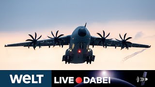 AKK UND KSK SCHWEBEN EIN Rückkehr der Bundeswehr vom AfghanistanEinsatz  WELT Live dabei [upl. by Libbna]