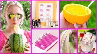 8 Tipps  DIY Ideen gegen LANGEWEILE in den SOMMERFERIEN [upl. by Cira]