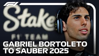 Brazilian Gabriel Bortoleto Signs MultiYear Deal With Sauber [upl. by Annairdna]