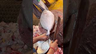 Amazing Pomfret Fish Cutting Skills In Fish Market [upl. by Sverre]