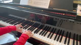 Winter Celebration  Bastien piano basics level 4 [upl. by Ostap863]