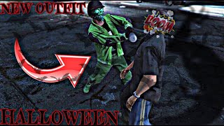 GTAV ONLINE 😍NEW OUTFIT HALLOWEEN🎃GREEN MASK😮DLC 2024😍EASY SOLO 😉 NO AFFAREG 😁 FULL CONSOLE [upl. by Senoj]