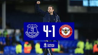 ALL THE GOALS EVERTON 41 BRENTFORD  FA CUP HIGHLIGHTS [upl. by Adolphe68]