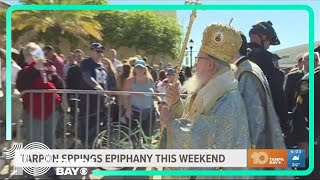 Tarpon Springs prepares for annual Epiphany celebration [upl. by Ranice]