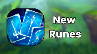 New Runes  League of Legends [upl. by Assitruc]