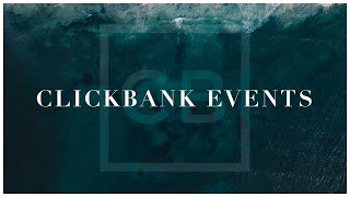 ClickBank Events  Join Us in 2024 [upl. by Sarat]