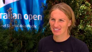 Interview Svetlana Kuznetsova  Australian Open 2013 [upl. by Uolyram85]