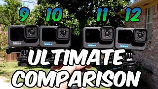 GoPro Hero 12 Ultimate Comparison [upl. by Icaj]