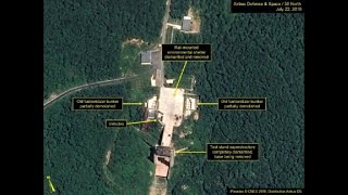 Pyongyang retoma reconstrução de área de lançamento de satélites [upl. by Nitnelav]