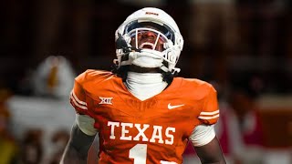 Fastest WR in the Draft 🚨 Xavier Worthy 2023 Texas Highlights 🤘 HD [upl. by Riana]