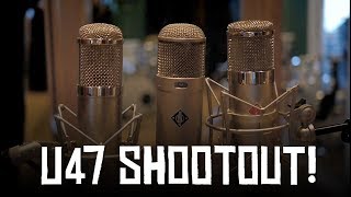 U47 Shootout  Neumann Stam Audio Peluso HoboRec Bull Sessions 53 [upl. by Loydie]