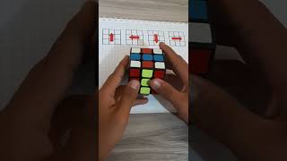 🔴Como Armar Patrón del Cubo Rubik 3x3 Intercambio de centros FácilRápido Shorts😃👍 [upl. by Ursala]