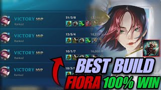 BEST FIORA BUILD SEASON 12 WILDRIFT [upl. by Perpetua]