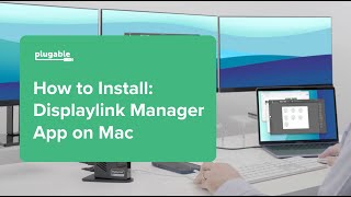 How to Install the DisplayLink Manager App on Mac [upl. by Yukio]