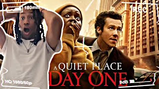 A QUIET PLACE DAY ONE MOVIE REVIEW🤫👾😰 [upl. by Fezoj]