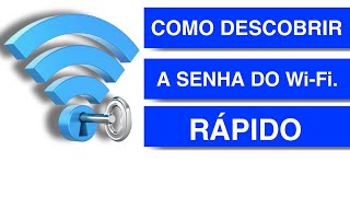 COMO DESCOBRIR A SENHA DO WiFi PELO CELULAR 2024 [upl. by Mill108]