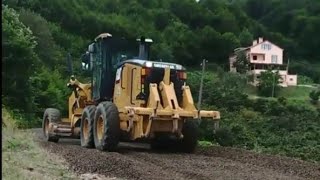 Caterpillar 140M Greyder Kulanan Ustamız Tesviye Sıfırlama İşlemi Yapıyor [upl. by Torruella326]