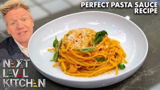 Gordon Ramsay Challenges a Next Level Chef Judge to Make Pasta SauceQuick [upl. by Haas]