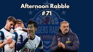 Can Tottenham handle Ibrox Atmosphere  Afternoon Rabble 71  Rangers Rabble Podcast [upl. by Goeselt]