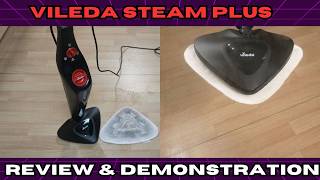 Vileda Steam Mop Plus Review amp Demonstration Best Steam Mop 2025 [upl. by Oicam]