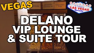 VIP Lounge and Suite Tour Delano of the Mandalay Bay Las Vegas [upl. by Philis802]