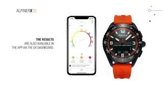 ALPINA WATCHES TUTORIALS ¦ ALPINERX SMART OUTDOORS  USE THE UV FUNCTION [upl. by Arayk]