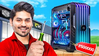 I Build The Ultimate GAMING PC w Elite Hub x Cooler Master [upl. by Rosenthal446]