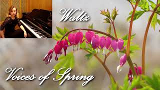 Johann Strauss II  Voices of Spring Waltz Frühlingsstimmen  piano [upl. by Greyso]