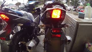 SYM VF3i 185 vs HONDA RS150i  Rev IT [upl. by Agnot]