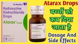 Atarax Drops  Hydroxyzine Hydrochloride Drops  Uses Dosage And Side Effects  बच्चों के Alergy [upl. by Angi117]