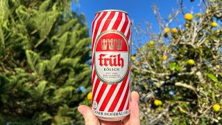 FRUH KOLSCH  Colner Hofbrau Fruh Cologne Germany  Live Beer Review [upl. by Ernst]