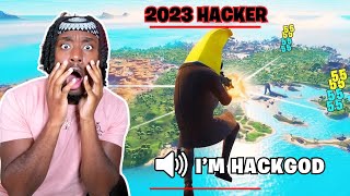 I Played with a 2018 Fortnite Hacker IN 2023 HACKGOD RETURNS TO OG FORTNITE [upl. by Odnuges]