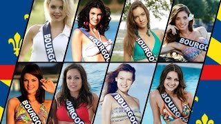 PALMARES DES REGIONS Miss Bourgogne 20102017 👸 👑 [upl. by Priestley]