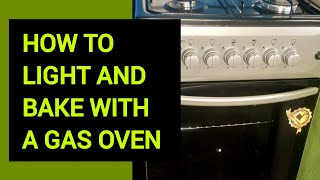 HOW TO LIGHT AND BAKE WITH A GAS OVEN GAS OVEN  VLOGMAS DAY 8 [upl. by Eiramesor]