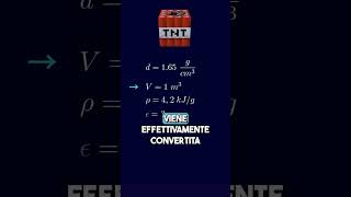 Un cannone di TNT parte 1 maths algebra minecraft tnt [upl. by Revolc]