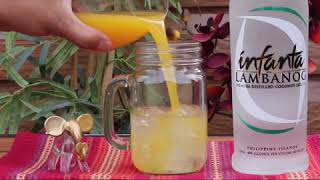 INFANTA LAMBANOG COCKTAIL RECIPE SIMPLE CALAMANSI COCKTAIL  drinkinfantacom Filipino Alcohol [upl. by Eugenides]