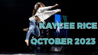 Kaycee Rice  October 2023 Dances [upl. by Aniv108]