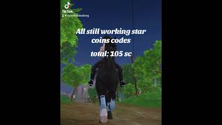 All still working Starcoins codes  sso sso freesc starcoinscodes starstableonline starstable [upl. by Norraf]