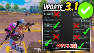 Update 31 PUBG MOBILE BEST SETTINGS amp SENSITIVITY 2024🔥COPY amp USECODE✅  PUBG MOBILE  BGMI [upl. by Sully913]