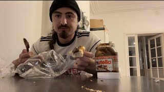 Je ne résiste pas à ce croissant au nutella je ruine ma diet [upl. by Eniaj]