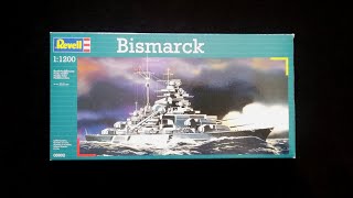 Revell 11200 Bismarck Kutu İnceleme [upl. by Yeltsew]