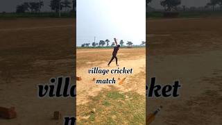 Village cricket match 🏏  kolhua vs bowri villagecricket [upl. by Susejedairam]