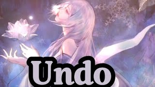 Nightcore  Undo  lyrics [upl. by Artemis]