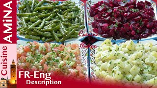 سلطات مغربية  Salades marocaines [upl. by Estel]