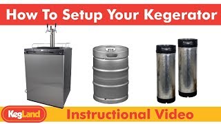 How To Setup a KegLand Series 4 Kegerator [upl. by Lahsiv]