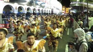 Caporales Centralistas San Miguel Carnaval Oruro 2016 en plaza [upl. by Benildis]